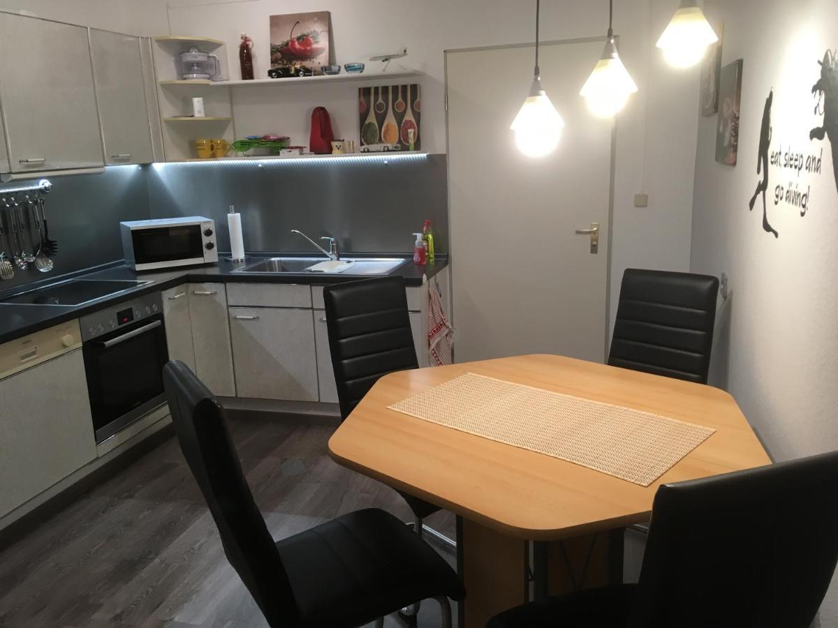 Ferienwohnung Tauchen Im Kreidesee, Keine Monteuerunterkunft Hemmoor Exteriér fotografie